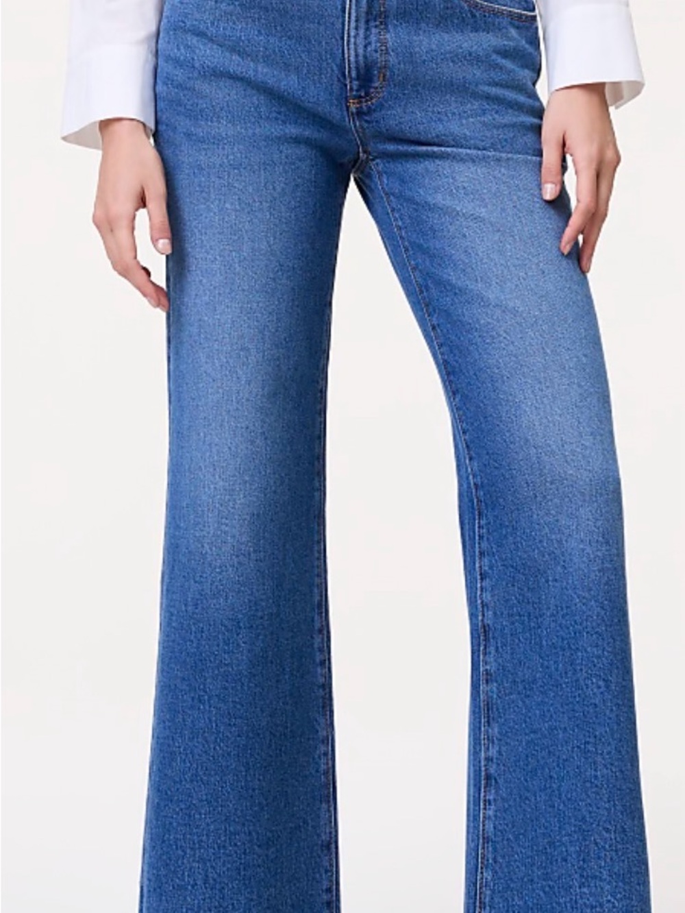 Ann Taylor High-Rise Wide-Leg Women’s Jeans